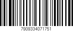 Código de barras (EAN, GTIN, SKU, ISBN): '7909334071751'