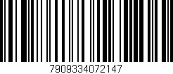 Código de barras (EAN, GTIN, SKU, ISBN): '7909334072147'