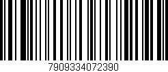 Código de barras (EAN, GTIN, SKU, ISBN): '7909334072390'