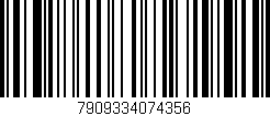 Código de barras (EAN, GTIN, SKU, ISBN): '7909334074356'