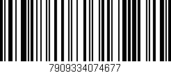 Código de barras (EAN, GTIN, SKU, ISBN): '7909334074677'