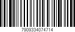 Código de barras (EAN, GTIN, SKU, ISBN): '7909334074714'