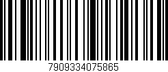 Código de barras (EAN, GTIN, SKU, ISBN): '7909334075865'