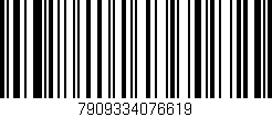 Código de barras (EAN, GTIN, SKU, ISBN): '7909334076619'