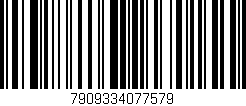 Código de barras (EAN, GTIN, SKU, ISBN): '7909334077579'