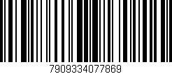 Código de barras (EAN, GTIN, SKU, ISBN): '7909334077869'