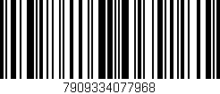 Código de barras (EAN, GTIN, SKU, ISBN): '7909334077968'