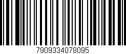 Código de barras (EAN, GTIN, SKU, ISBN): '7909334078095'