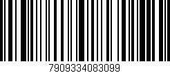 Código de barras (EAN, GTIN, SKU, ISBN): '7909334083099'