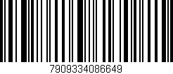 Código de barras (EAN, GTIN, SKU, ISBN): '7909334086649'
