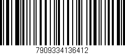 Código de barras (EAN, GTIN, SKU, ISBN): '7909334136412'