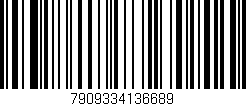 Código de barras (EAN, GTIN, SKU, ISBN): '7909334136689'