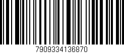 Código de barras (EAN, GTIN, SKU, ISBN): '7909334136870'