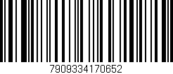 Código de barras (EAN, GTIN, SKU, ISBN): '7909334170652'