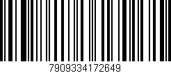 Código de barras (EAN, GTIN, SKU, ISBN): '7909334172649'
