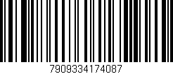 Código de barras (EAN, GTIN, SKU, ISBN): '7909334174087'