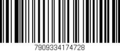 Código de barras (EAN, GTIN, SKU, ISBN): '7909334174728'
