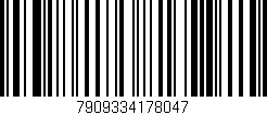 Código de barras (EAN, GTIN, SKU, ISBN): '7909334178047'