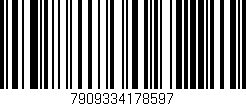 Código de barras (EAN, GTIN, SKU, ISBN): '7909334178597'