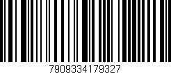 Código de barras (EAN, GTIN, SKU, ISBN): '7909334179327'