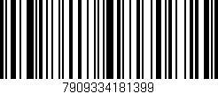 Código de barras (EAN, GTIN, SKU, ISBN): '7909334181399'