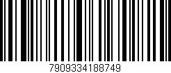 Código de barras (EAN, GTIN, SKU, ISBN): '7909334188749'
