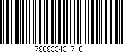 Código de barras (EAN, GTIN, SKU, ISBN): '7909334317101'