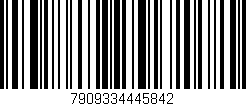 Código de barras (EAN, GTIN, SKU, ISBN): '7909334445842'