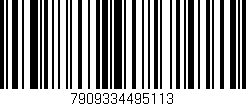 Código de barras (EAN, GTIN, SKU, ISBN): '7909334495113'
