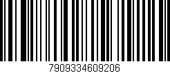 Código de barras (EAN, GTIN, SKU, ISBN): '7909334609206'