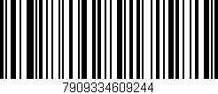 Código de barras (EAN, GTIN, SKU, ISBN): '7909334609244'