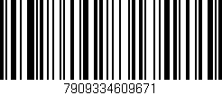 Código de barras (EAN, GTIN, SKU, ISBN): '7909334609671'