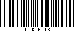 Código de barras (EAN, GTIN, SKU, ISBN): '7909334609961'