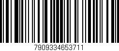 Código de barras (EAN, GTIN, SKU, ISBN): '7909334653711'