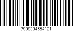 Código de barras (EAN, GTIN, SKU, ISBN): '7909334654121'