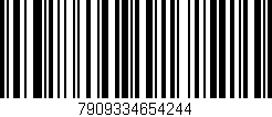 Código de barras (EAN, GTIN, SKU, ISBN): '7909334654244'