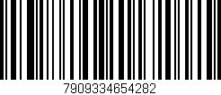 Código de barras (EAN, GTIN, SKU, ISBN): '7909334654282'