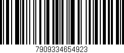 Código de barras (EAN, GTIN, SKU, ISBN): '7909334654923'