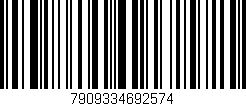 Código de barras (EAN, GTIN, SKU, ISBN): '7909334692574'