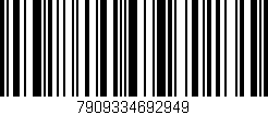 Código de barras (EAN, GTIN, SKU, ISBN): '7909334692949'