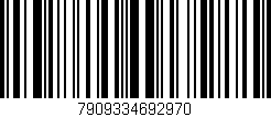Código de barras (EAN, GTIN, SKU, ISBN): '7909334692970'