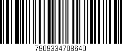 Código de barras (EAN, GTIN, SKU, ISBN): '7909334708640'