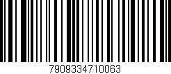 Código de barras (EAN, GTIN, SKU, ISBN): '7909334710063'