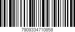Código de barras (EAN, GTIN, SKU, ISBN): '7909334710858'