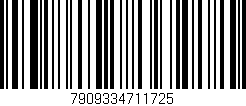 Código de barras (EAN, GTIN, SKU, ISBN): '7909334711725'