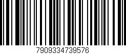 Código de barras (EAN, GTIN, SKU, ISBN): '7909334739576'