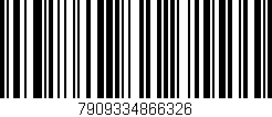 Código de barras (EAN, GTIN, SKU, ISBN): '7909334866326'