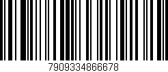 Código de barras (EAN, GTIN, SKU, ISBN): '7909334866678'