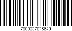 Código de barras (EAN, GTIN, SKU, ISBN): '7909337075640'