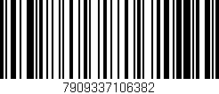 Código de barras (EAN, GTIN, SKU, ISBN): '7909337106382'